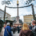 View of the Mariensaule or Mary's column